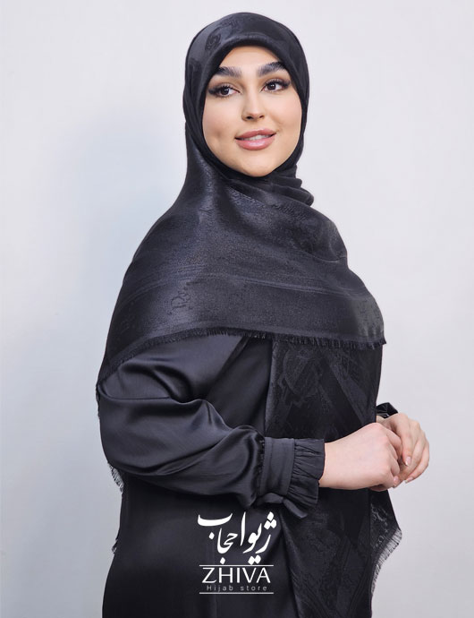 روسری لمه مشكی
