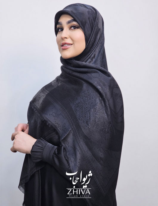 روسری لمه مشكی