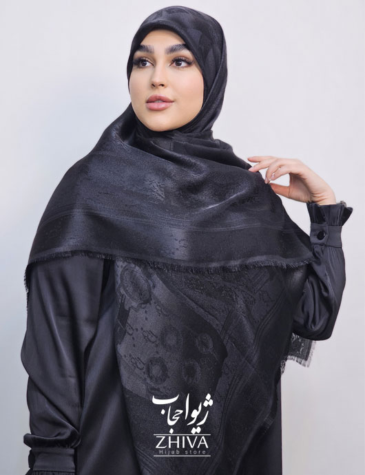 روسری لمه مشكی