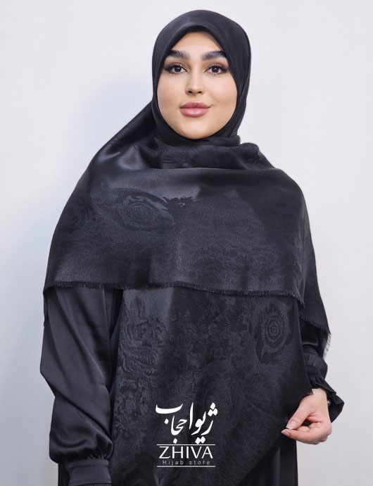 روسری لمه مشكی