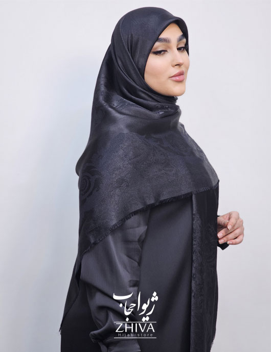 روسری لمه مشكی
