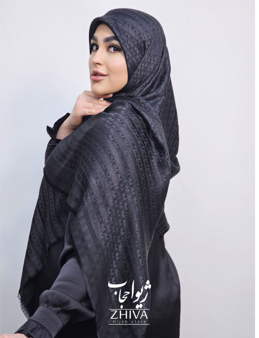 روسری لمه مشكی