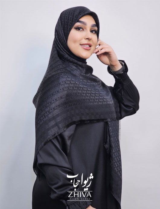 روسری لمه مشكی
