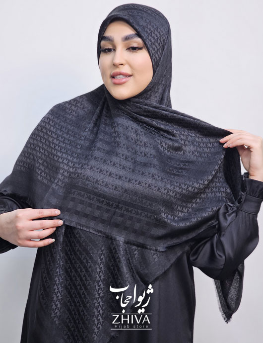 روسری لمه مشكی