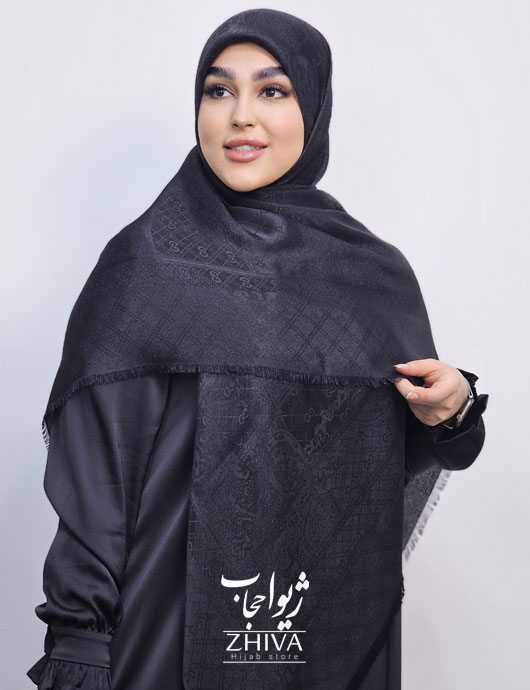 روسری لمه مشكی