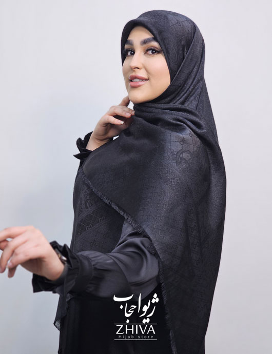 روسری لمه مشكی