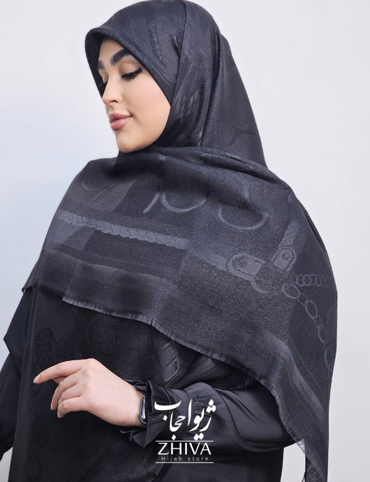 روسری لمه مشكی