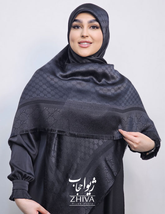 روسری لمه مشكی