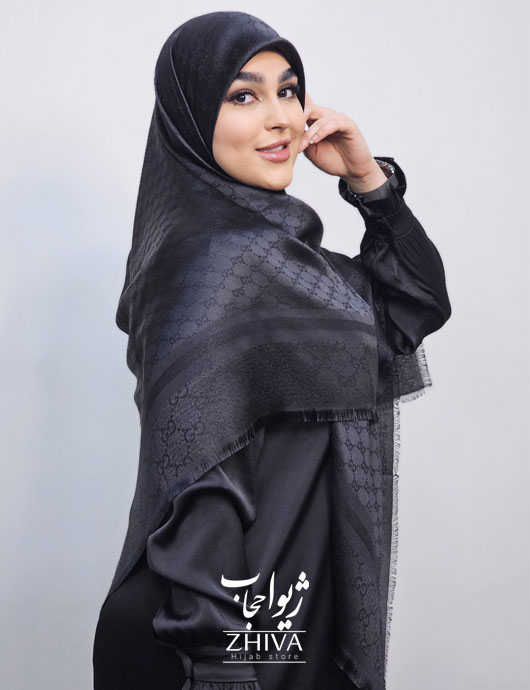 روسری لمه مشكی