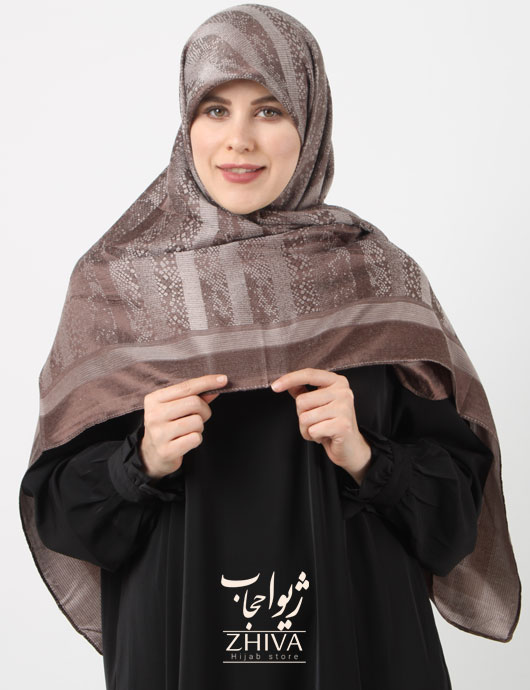 روسری لمه پوست ماری