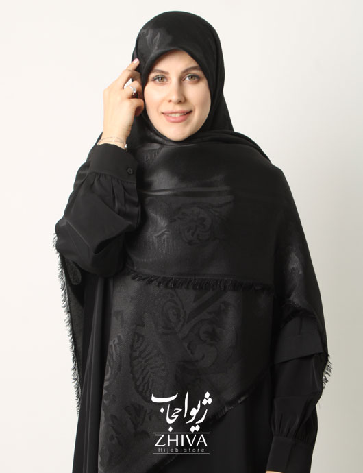 روسری لمه مشكی
