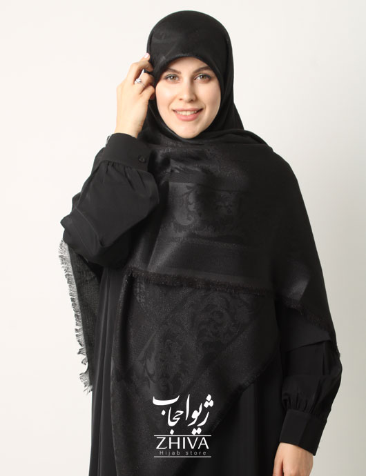 روسری لمه مشكی