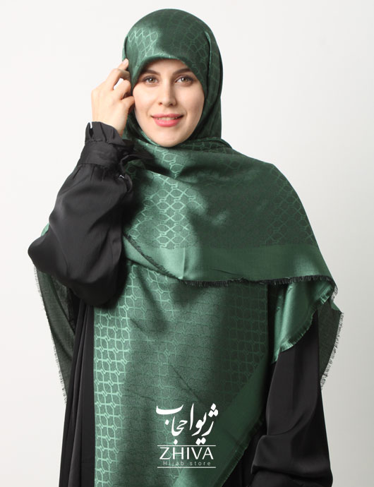 روسری لمه دور ريش قواره 140 كد 57